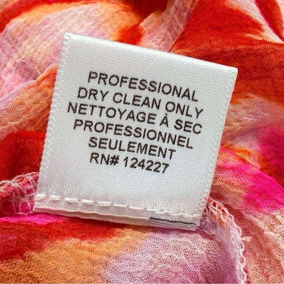 Misa Los Angeles Women's Rumi Midi Floral Dress High-Low In Maldive Marble Sz XS - Picture 11 of 13